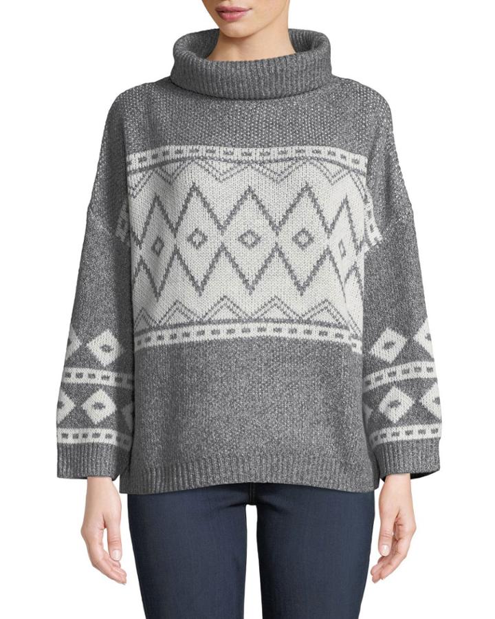 Freya Knit Turtleneck Pullover