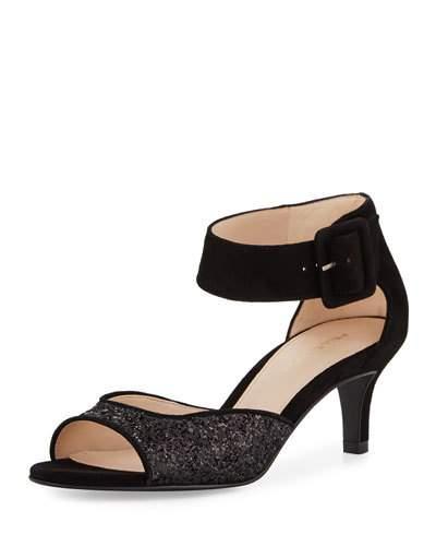 Berlin2 Glittered Kitten-heel