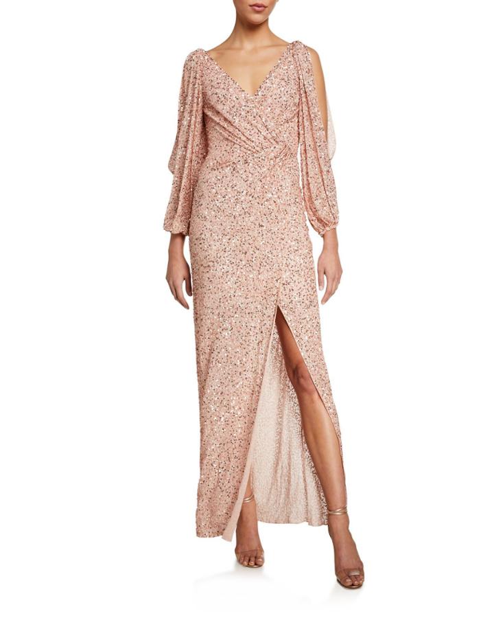 Cold-shoulder Wrapped