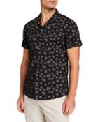 Men's Short-sleeve Palm Tree Print