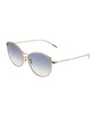 Rayette Oversized Metal Cat-eye