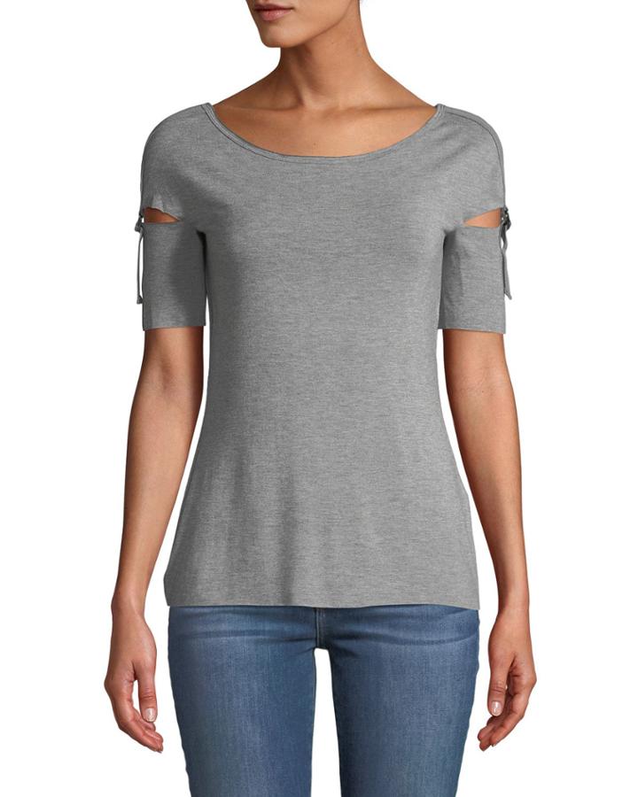 Zaastar Cutout-sleeve Tee