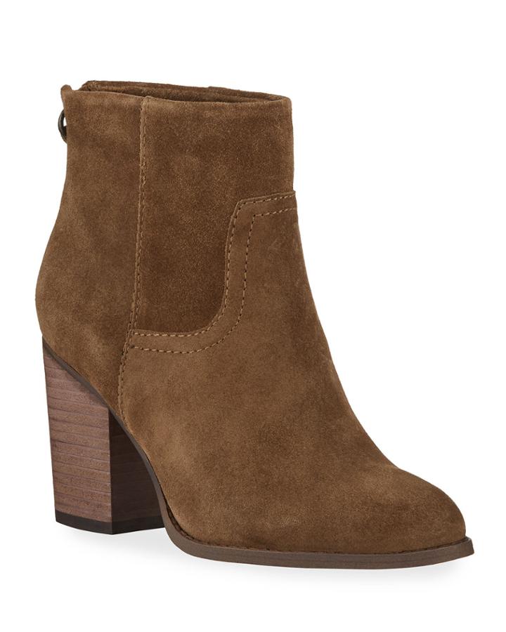 Hila Suede Western Booties