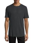 Raw-hem Crewneck T-shirt