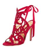 Jessica Suede Cutout
