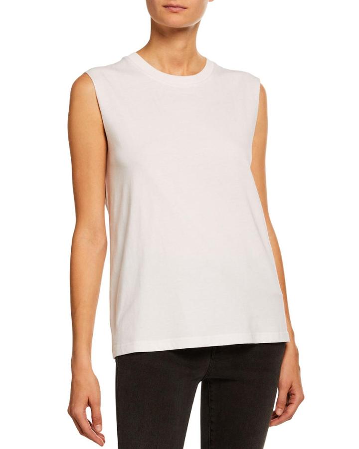 Sleeveless Cotton Tank