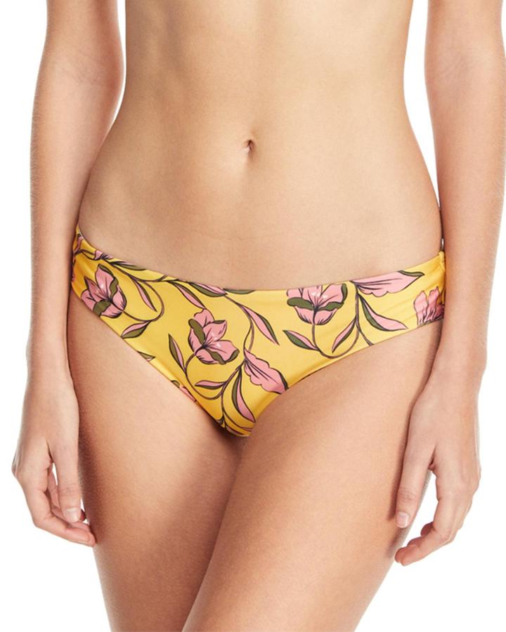 Golden Girls Floral-print Swim Bikini Bottoms