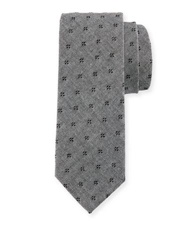 Cucina Floral-print Neat Tie
