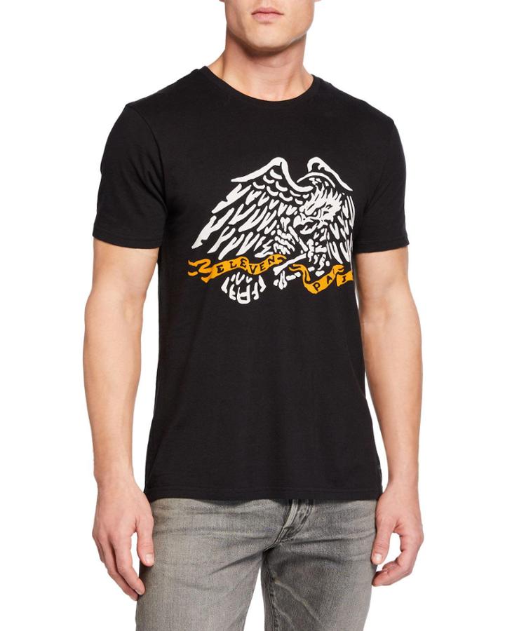 Men's Graphic Print Short-sleeve T-shirt