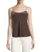 Velvet Camisole Top