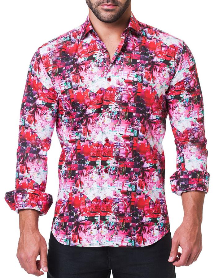 Men's Shaped-fit Fibonacci Lifetime Red