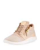 Leather/suede Platform