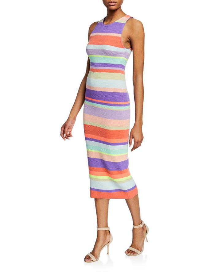 Jenner Striped Crewneck Sleeveless