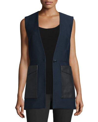 Fleet Cotton-blend Vest,