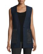 Fleet Cotton-blend Vest,