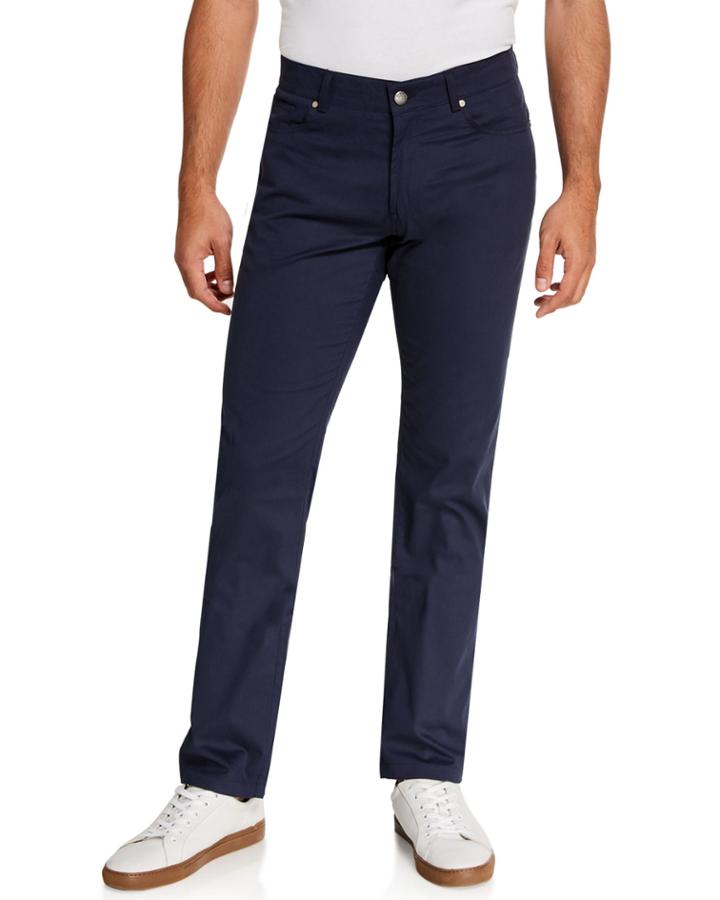 Men's Excursionist Flex Poplin Straight-leg Trousers