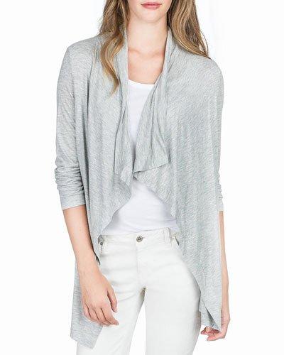 Draped Cardigan, Oatmeal