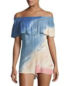 Jemima Off-the-shoulder Romper