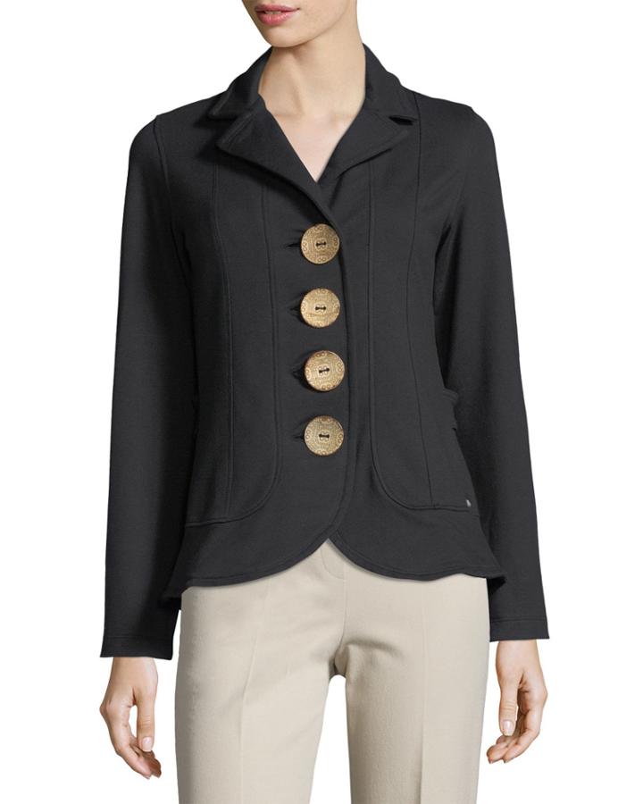 Drama French Terry Blazer
