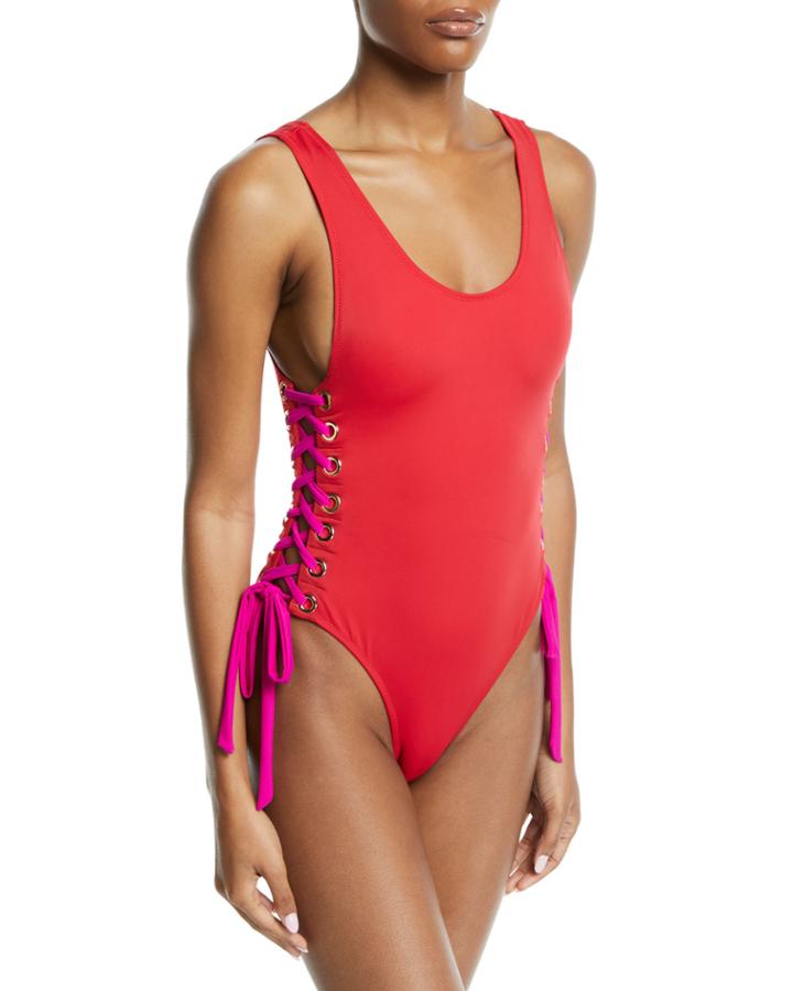 Zissou Lace-up One-piece