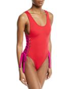 Zissou Lace-up One-piece