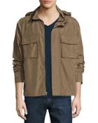 Hewlett Tech Oxford Trucker Jacket, Canteen