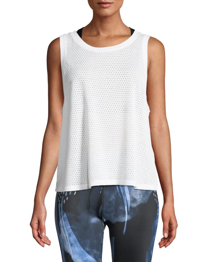 Mesh Me Up Scoop-neck