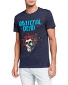 Men's Grateful Dead Skull Roses Graphic T-shirt