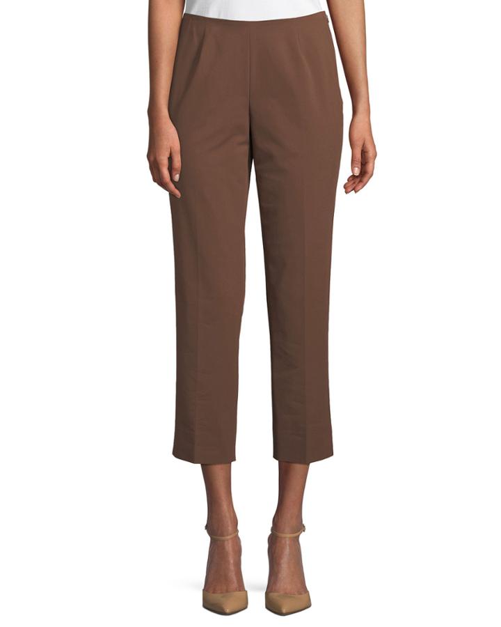 Bleecker Cropped Fundamental Bi-stretch Pants