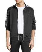 Men's Logo Tape Track Jacket
