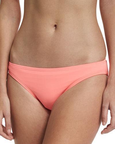 Classic Solid Swim Bottom, Peach