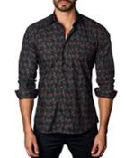 Men's Semi-fitted Vine-print