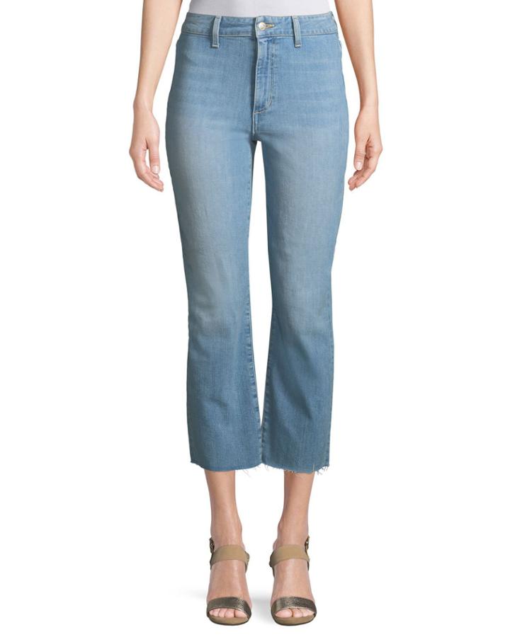 Jane High-rise Straight-leg Crop Jeans