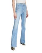 The Drama High-rise Flare Jeans