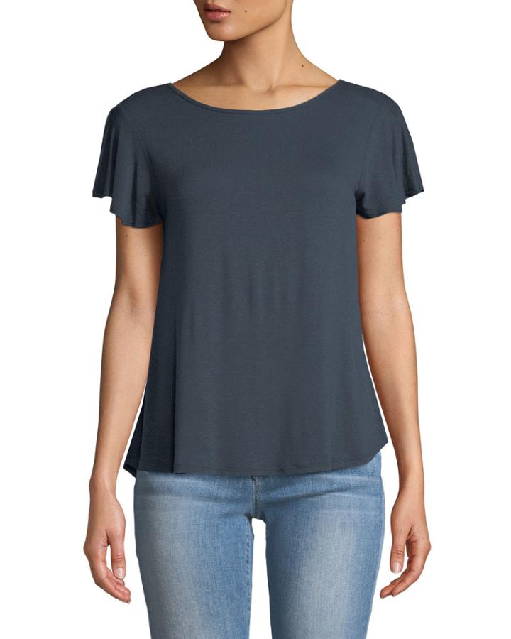 Cape-back Jersey Tee