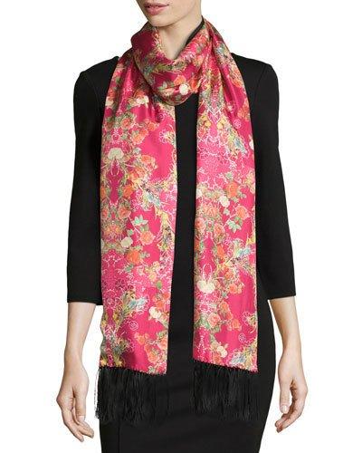 Edna Floral Silk Tassel