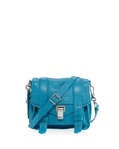 Ps1 Leather Crossbody Bag, Blue
