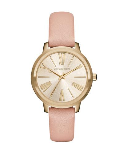 38mm Round Watch W/