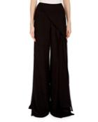 Farnley Wide-leg Side-drape Textured
