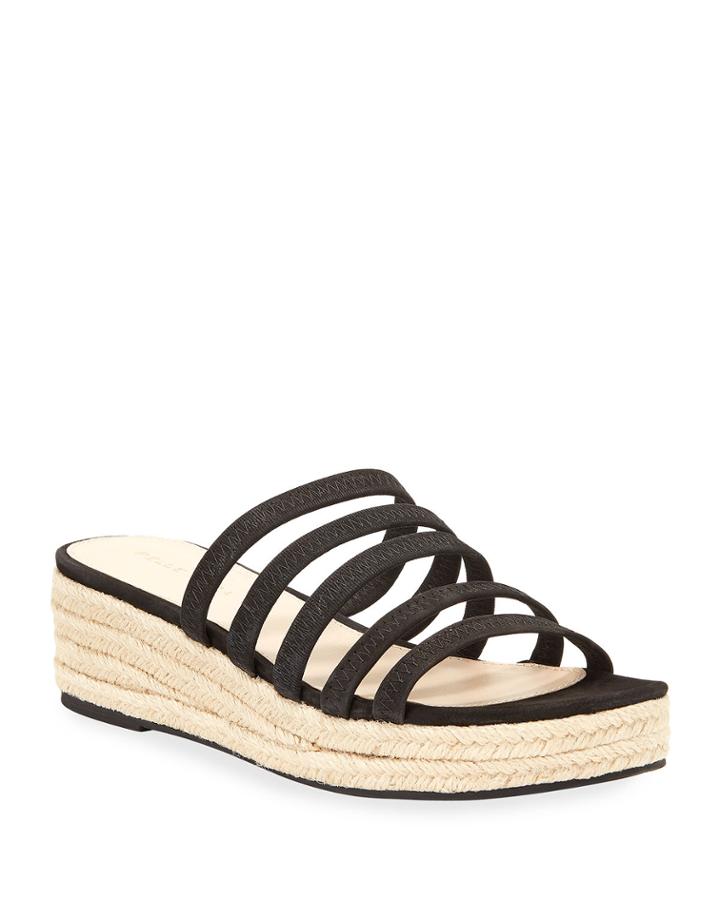 Selby Strappy Cage Wedge Espadrilles