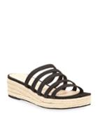 Selby Strappy Cage Wedge Espadrilles