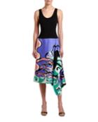 Sleeveless Scoop-neck Dress