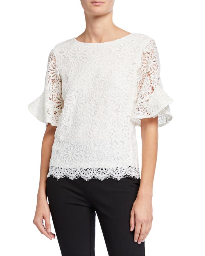 Lace Scallop Frill