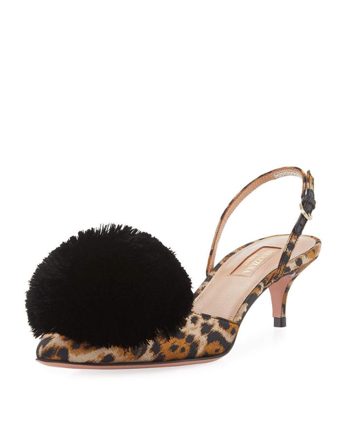 Powder Puff Slingback Pumps