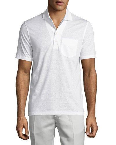 Cotton-linen Blend Polo