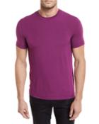 Solid Jersey Crewneck T-shirt