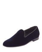 Men's Formal Velvet Round-toe