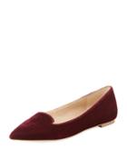 Nenna Velvet Ballet Flats