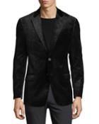 Notched-lapel Velvet Dinner Jacket