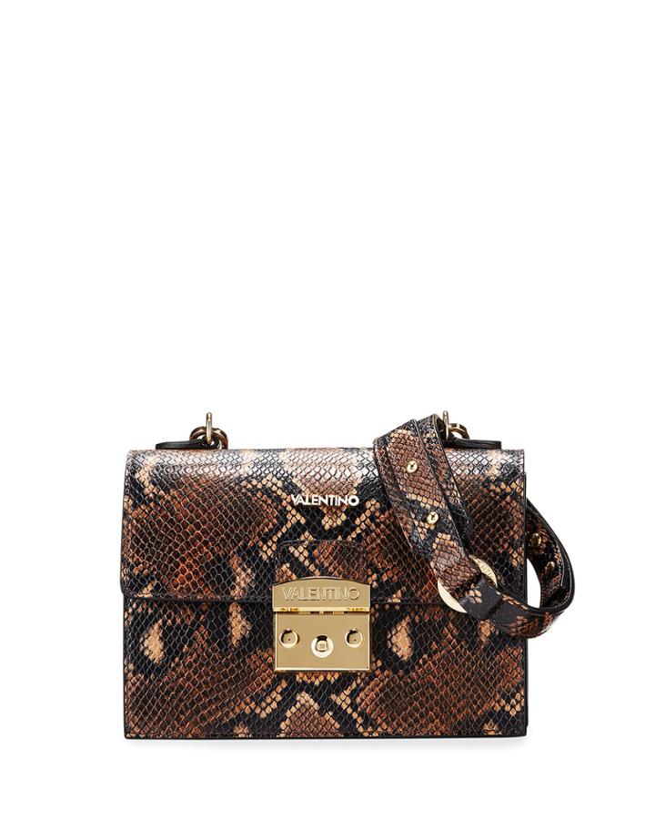 Etienne Python-print Leather